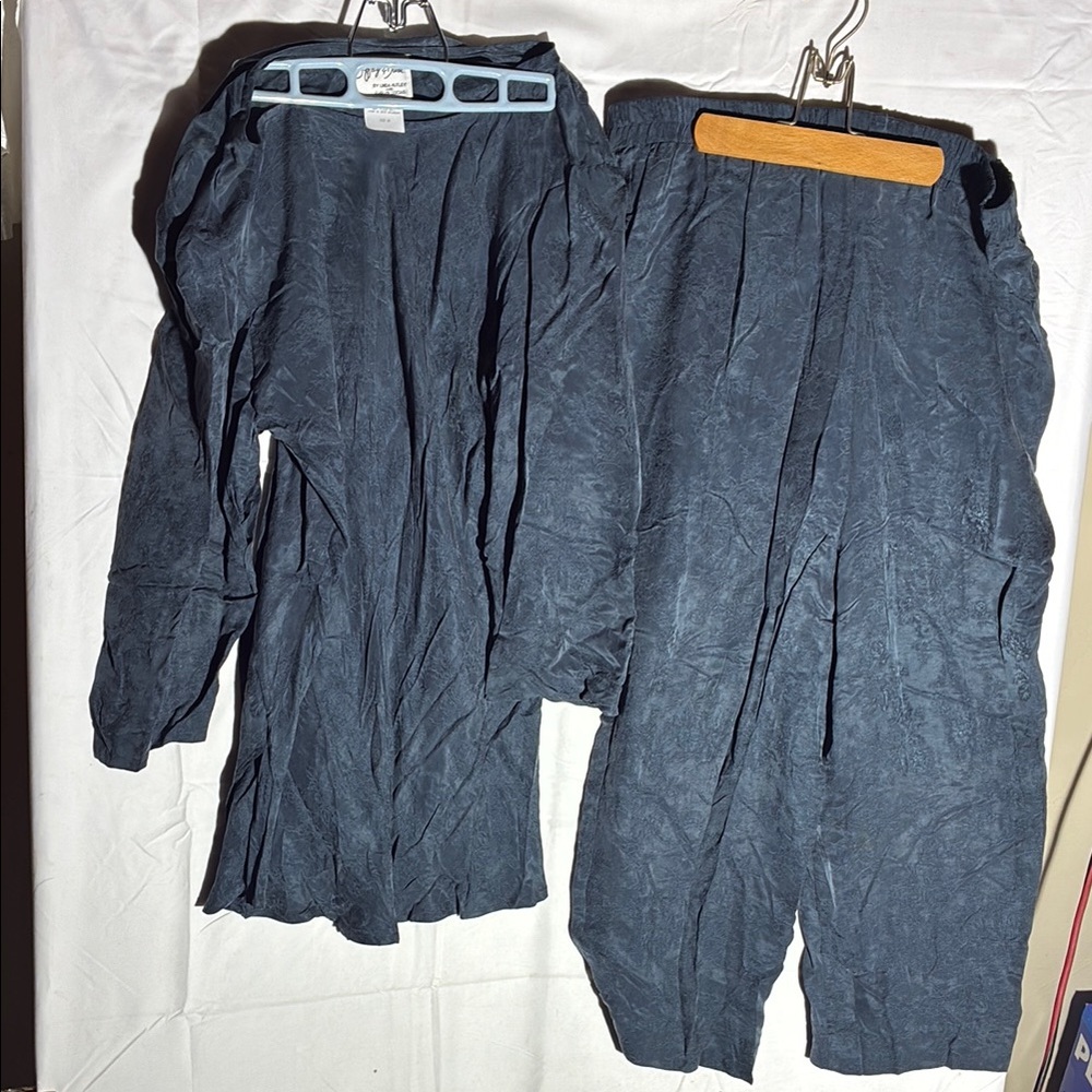 Vintage Jeffrey & Dara by Linda Hutley & Evelyn Socias MatchingSet N Soft Grey